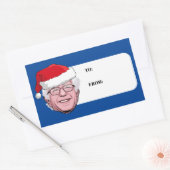 BERNIE SANDERS ハヌカ 長方形シール (封筒)