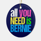 Bernie Sanders 2020が必要 セラミックオーナメント (左)