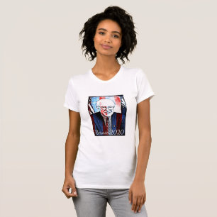 Bernie Sanders 2020サポートデジタルアートシャツ Tシャツ