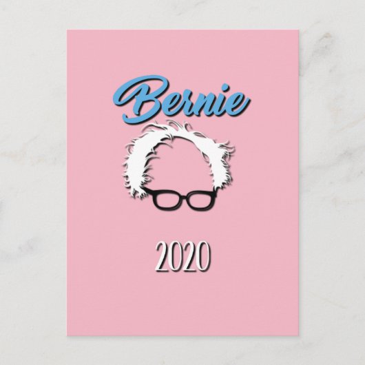 Bernie Sanders 2020抗議はがき ポストカード (正面)