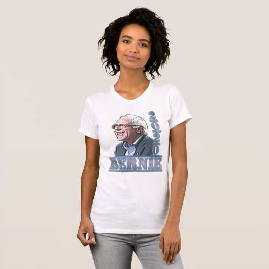Bernie Sanders 2020選挙サポートTシャツ Tシャツ (正面フル)