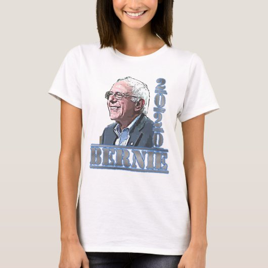 Bernie Sanders 2020選挙サポートTシャツ Tシャツ (正面)