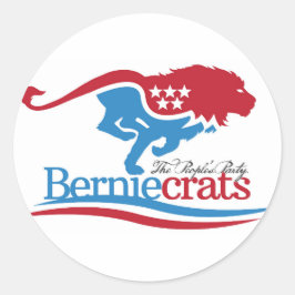 Berniecrats – ロゴシール ラウンドシール