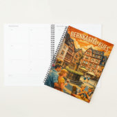 Bernkastel-Kues Germany Vintage Travel Art プランナー手帳 (ディスプレー)