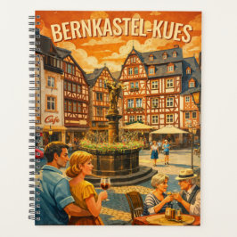 Bernkastel-Kues Germany Vintage Travel Art プランナー手帳