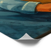 Bernkastel-Kues Vintage Travel ポスター (角)