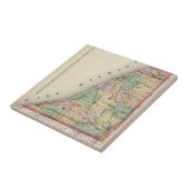 Berrien郡、ミシガン州の地図 タイル (側面)