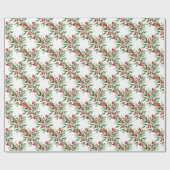 Berries and Greenery Wrapping Paper ラッピングペーパー (フラット)