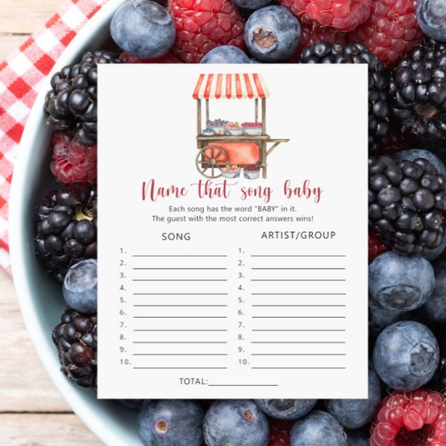 Berries on a cart - Name that Baby Song (クリエイターアップロード済み)