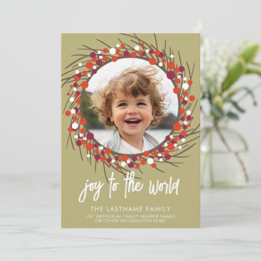 Berryリースで撮影 – 家族を瞬時にダウンロード シーズンカード (スタンド正面)