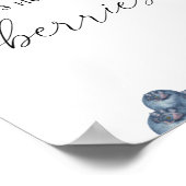 Berry – 何個のベリーブライダルシャワーゲーム ポスター (角)