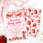 Berry Birthday - Berry Sweet 招待状