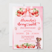 Berry Birthday - Berry Sweet 招待状 (正面)