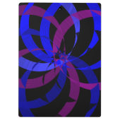 Berry Blend Geometric Clipboard クリップボード (裏面)