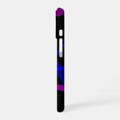 Berry Blend Geometric iPhone 16 Case 16ケース (左側面)