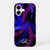 Berry Blend Geometric iPhone 16 Case 16ケース (裏面)
