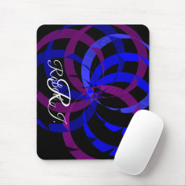 Berry Blend Geometric Mouse Pad マウスパッド