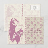 Berry Blossom – 投稿 – 、返信カード ポストカード (正面/裏面)