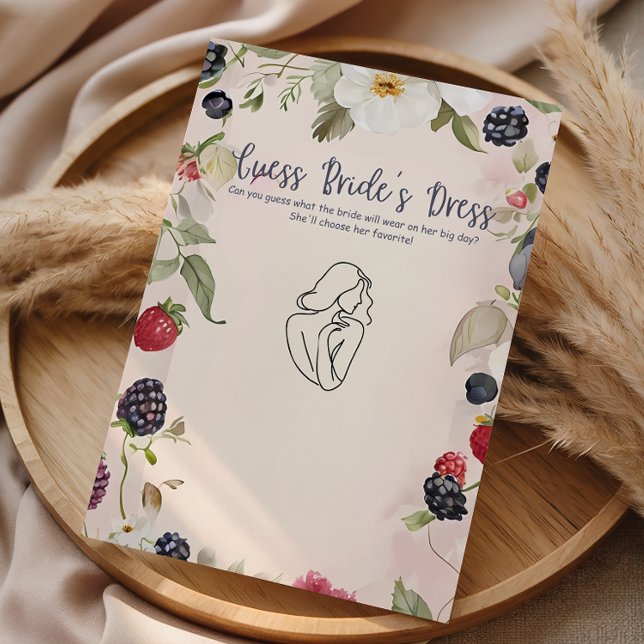 Berry Botanical Guess Bride’s Dress Game (クリエイターアップロード済み)