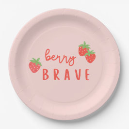 berry brave childhood cancer sick ill kids cute ペーパープレート