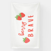 berry brave childhood cancer sick ill kids cute 横断幕 (縦)