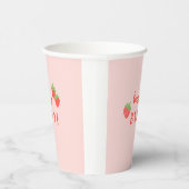 berry brave childhood cancer sick ill kids cute 紙コップ (右)