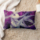 Berry&Brush, Abstract Art ランバークッション (ブランケット)