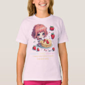 Berry-chan :Cotton Candy Friends Tシャツ (正面)