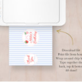 Berry First誕生日チップバッグラッパー印刷可能 ポスター