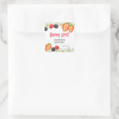 Berry First 1st Birthday スクエアシール (バッグ)