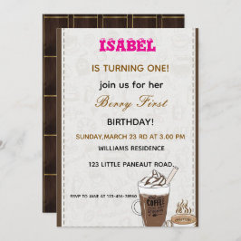 Berry First Birthdayへの招待 シーズンカード