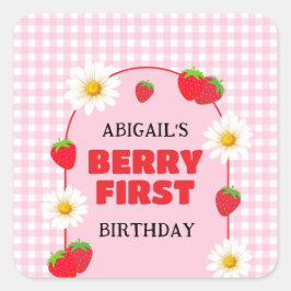 BERRY FIRST BIRTHDAY  スクエアシール