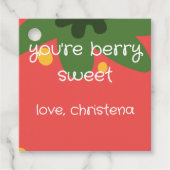 Berry First Birthday フェイバータグ (正面)