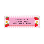 BERRY FIRST BIRTHDAY  ラベル (正面)