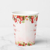 Berry First Birthday 紙コップ (右)