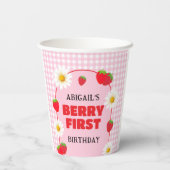 BERRY FIRST BIRTHDAY  紙コップ (裏面)