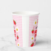 BERRY FIRST BIRTHDAY  紙コップ (右)