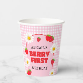 BERRY FIRST BIRTHDAY  紙コップ