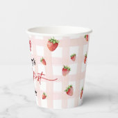 Berry First Birthday 紙コップ (裏面)