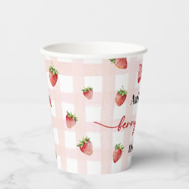 Berry First Birthday 紙コップ