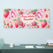 Berry first birthday Banner 横断幕 (トレードショー)
