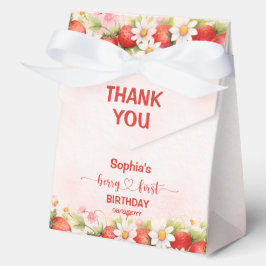 Berry First Birthday Favor Box フェイバーボックス