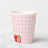 Berry First Birthday Party Cups 紙コップ (正面)