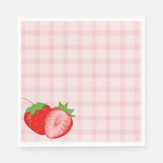 Berry First Birthday Party Napkins スタンダードランチョンナプキン