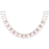 Berry First Birthday Photo バンティングフラッグ (全)