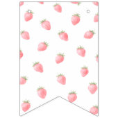 Berry First Birthday Photo バンティングフラッグ (第2の旗)