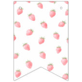 Berry First Birthday Photo バンティングフラッグ (第1の旗)