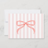 Berry First Birthday Photo Invitation 招待状 (裏面)