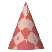 Berry First Birthday Strawberry Party  パーティーハット (裏面)