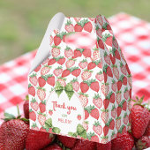 Berry First Birthday Strawberry Party  フェイバーボックス